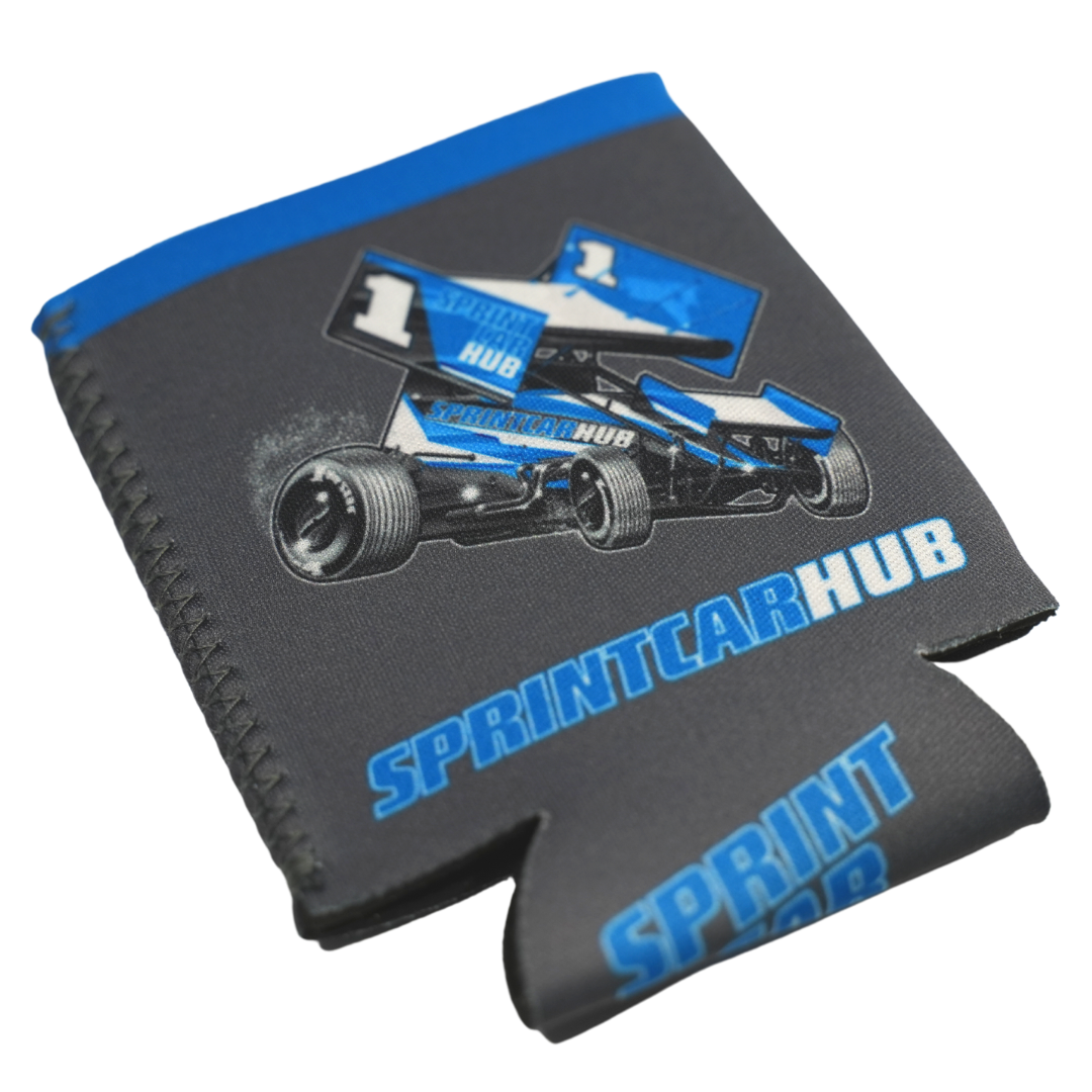 Sprint Car Hub Can Coozie