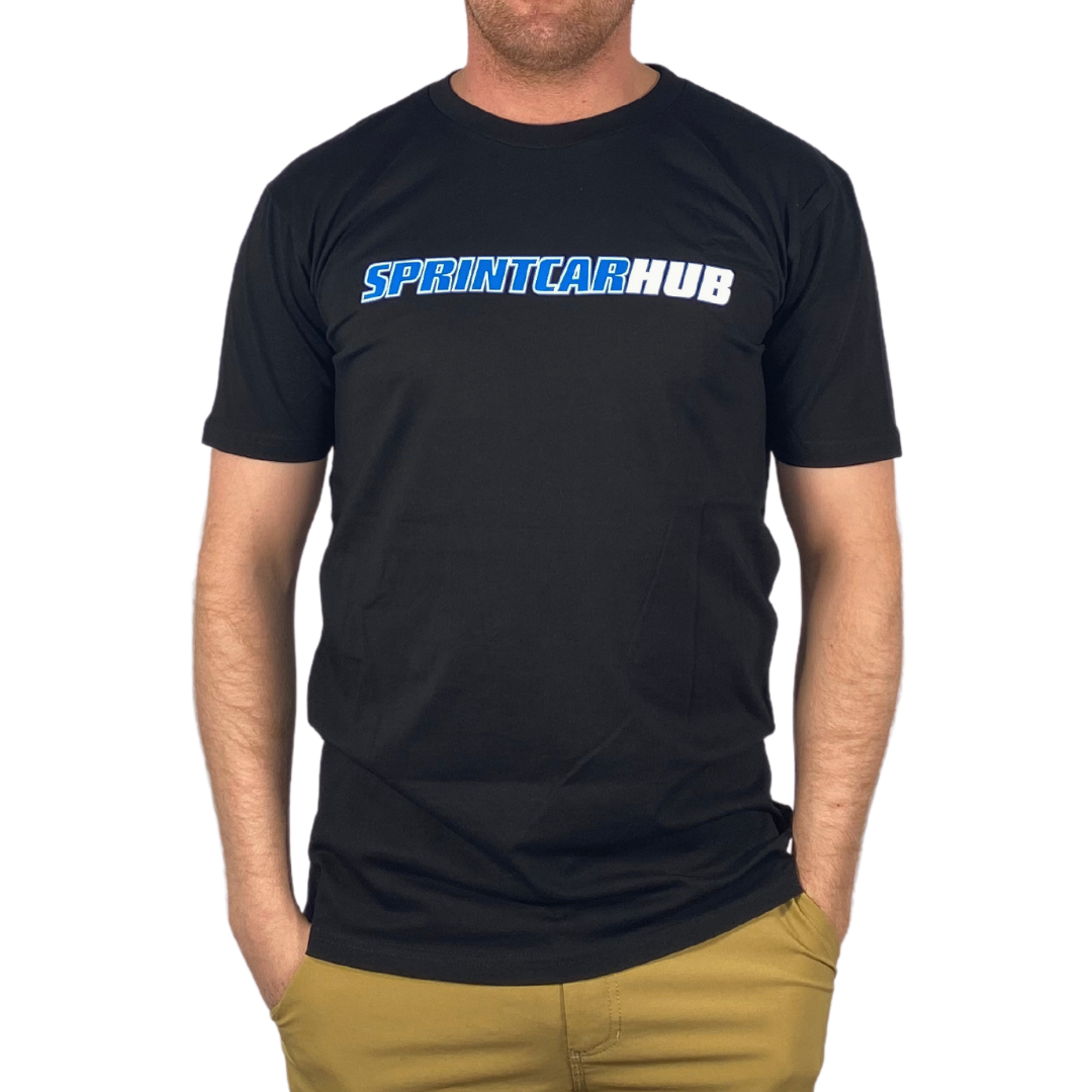 Original Sprint Car Hub T-shirt BLACK