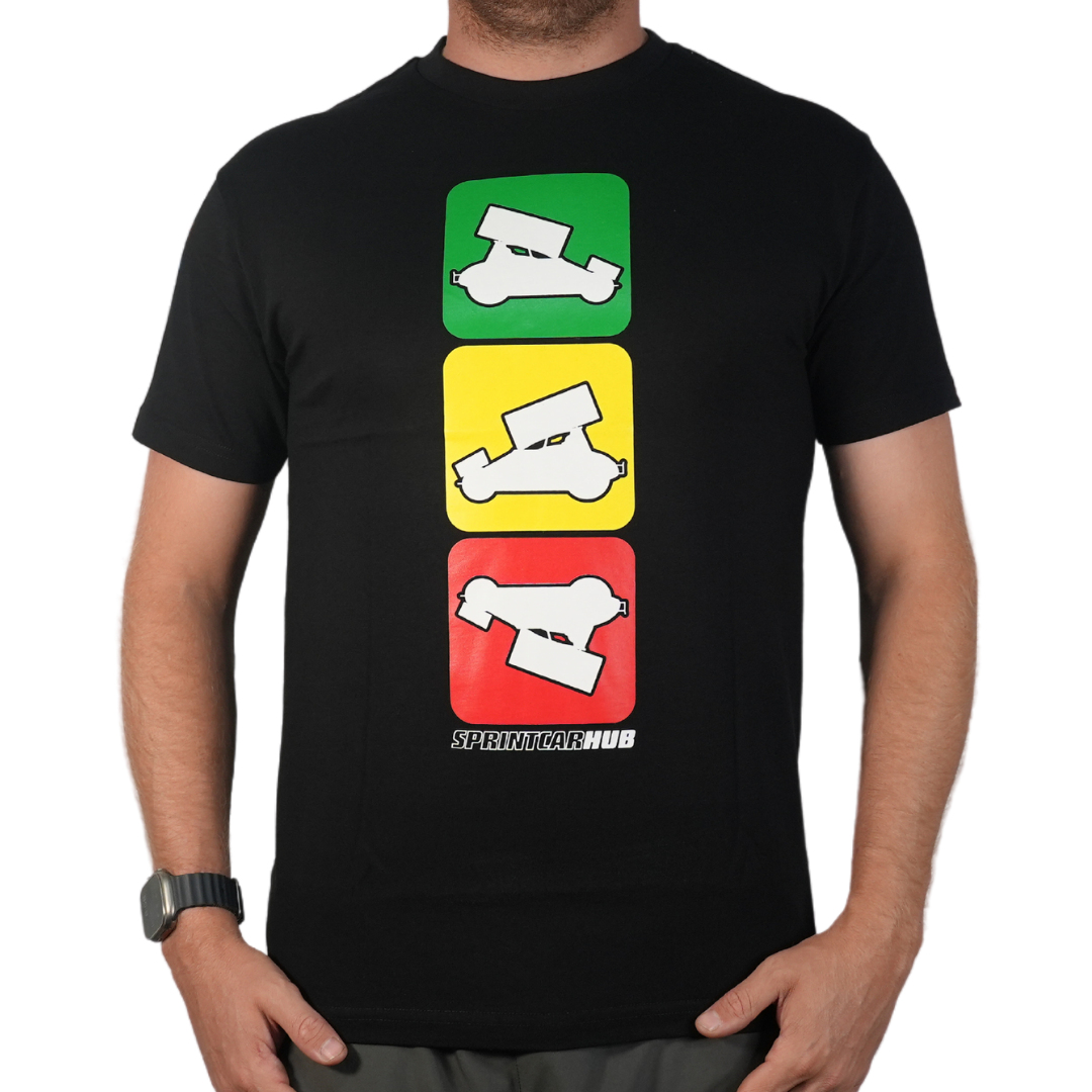 LIGHTS T-shirt - BLACK