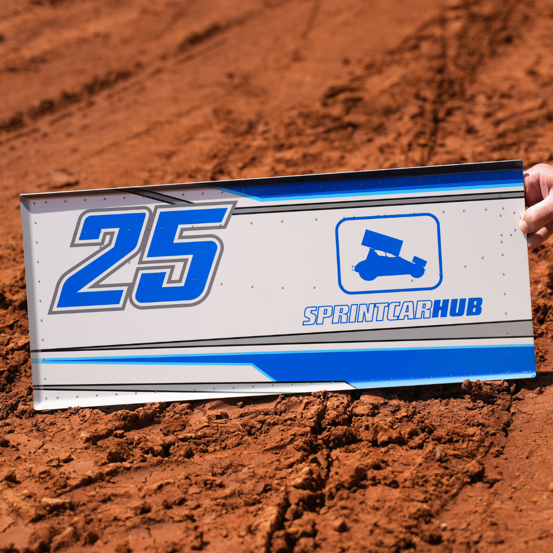 2025 Sprint Car Hub Wing Panel