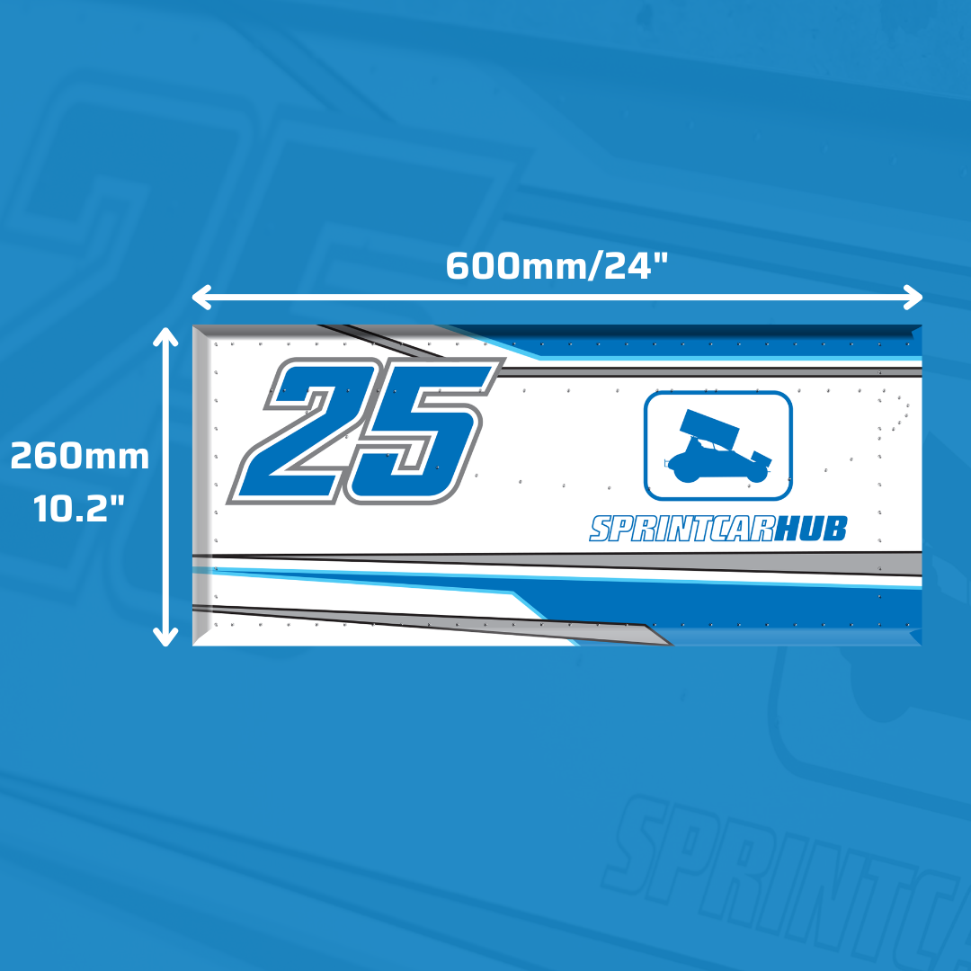 2025 Sprint Car Hub Wing Panel