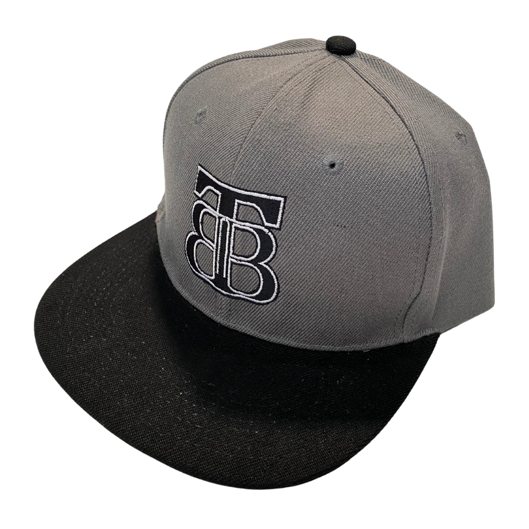 TBB logo flat peak snapback hat