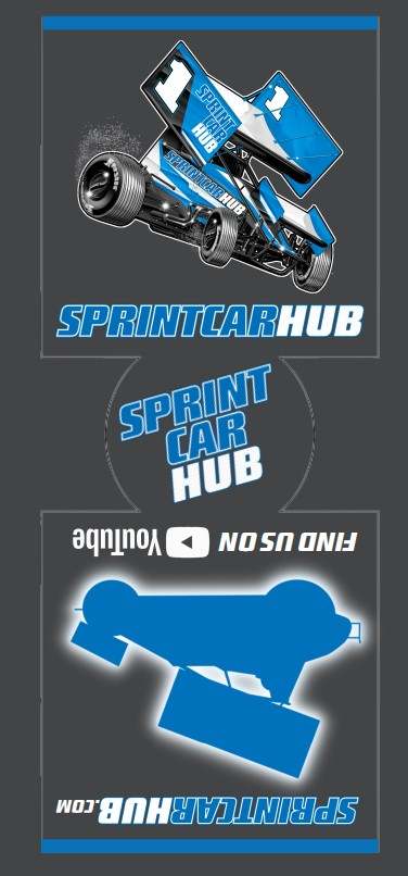Sprint Car Hub Can Coozie